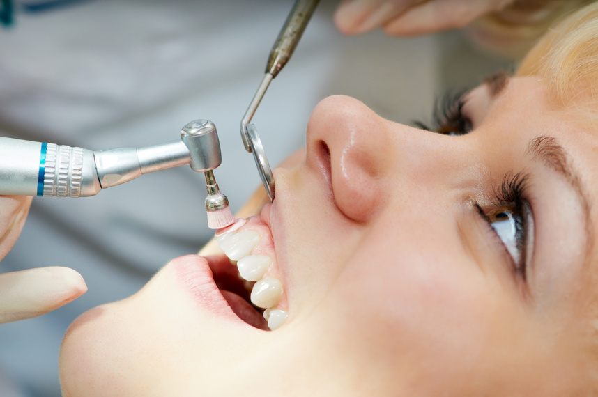 Dentist Healthcare Teeth Polishing Work